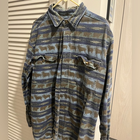 Vintage Woolrich Flannel Button Up - Picture 2 of 5